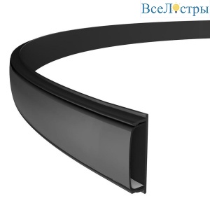 Профиль с рассеивателем Ambrella Illumination GP1600BK/BK