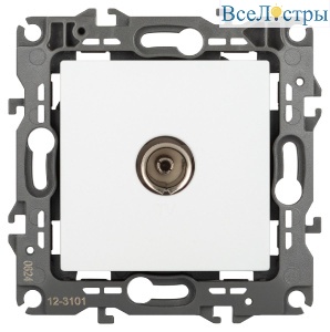 Розетка TV одиночная Эра 12-3101-01М Б0065711