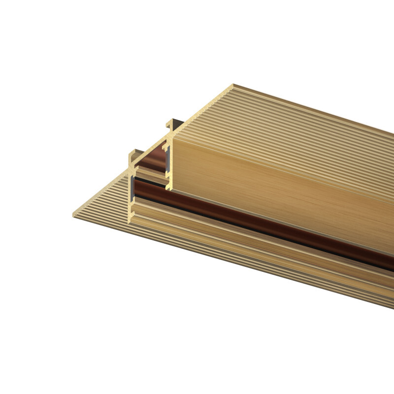 шинопровод магнитный встраиваемый для гкл denkirs shine hide tr5702-sb