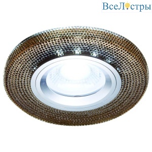 Встраиваемый светодиодный светильник Ambrella Light Led S290 BK