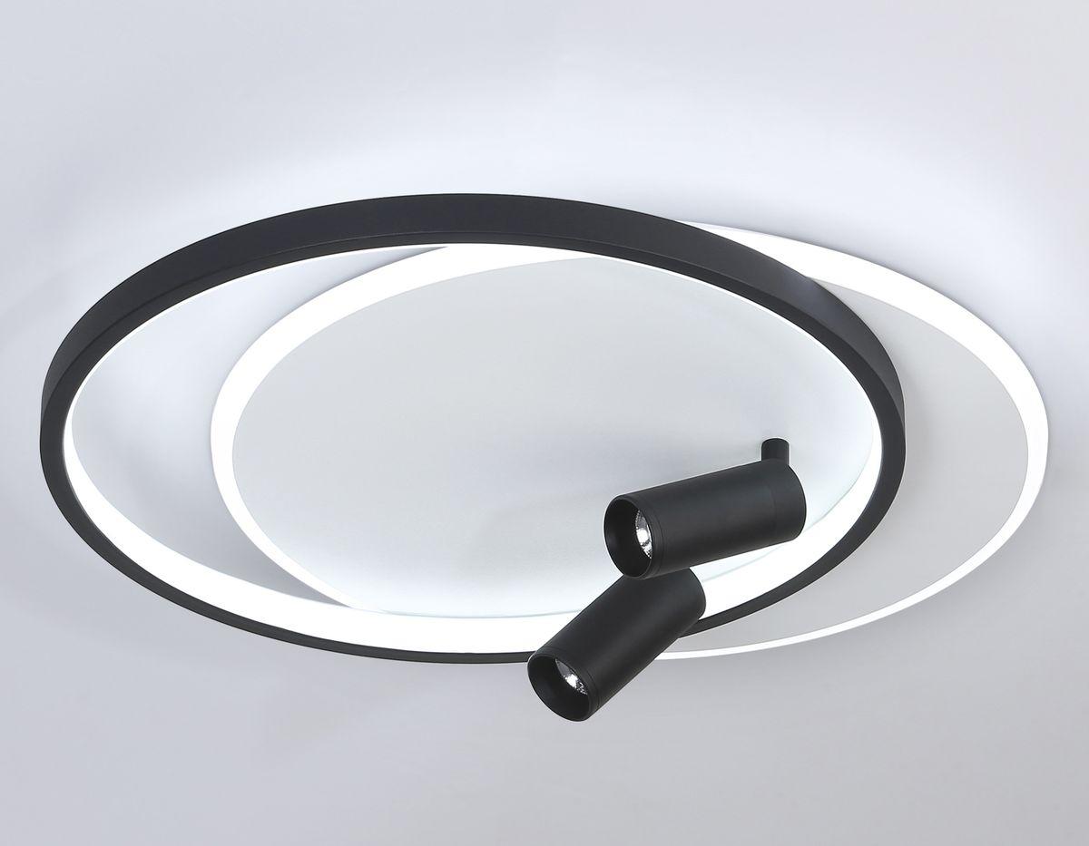 потолочная светодиодная люстра ambrella light comfort line fl5137