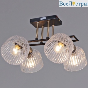 Потолочная люстра Illumico IL0794-4CSQ-25BKAB ELITE