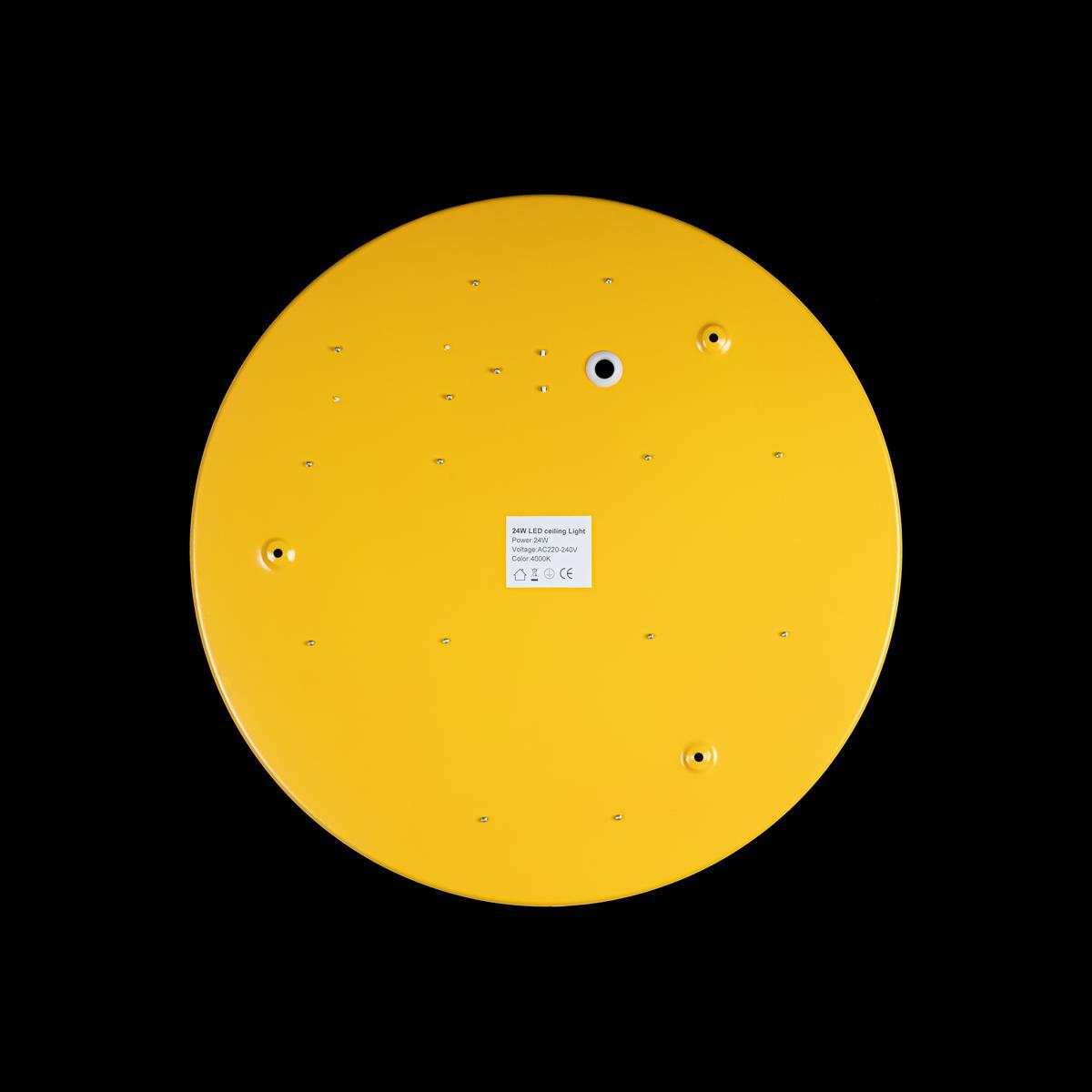 потолочный светодиодный светильник loft it axel 10002/24 yellow