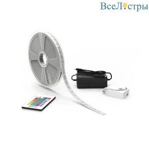 Светодиодная лента Gauss 12W/m 60LED/m 5050SMD разноцветный 5M BT072