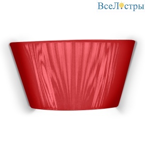 Настенный светильник LILITH P Red Leucos