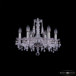 Подвесная люстра Bohemia Ivele Crystal 1410/6/160 Ni V0300