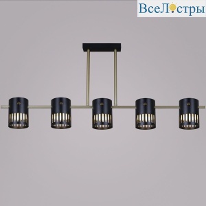 Потолочная люстра Reluce 06675-0.3-05 GD+BK GX53