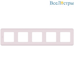 Рамка пятиместная Legrand Inspiria 673974