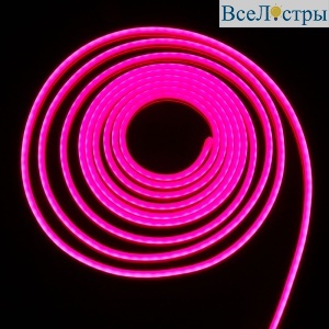 Светодиодная лента Uniel ULS-N11-2835-120LED/m-8mm-IP67-DC24V-10W/m-15M-PURPLE катушка в герметичной упаковке