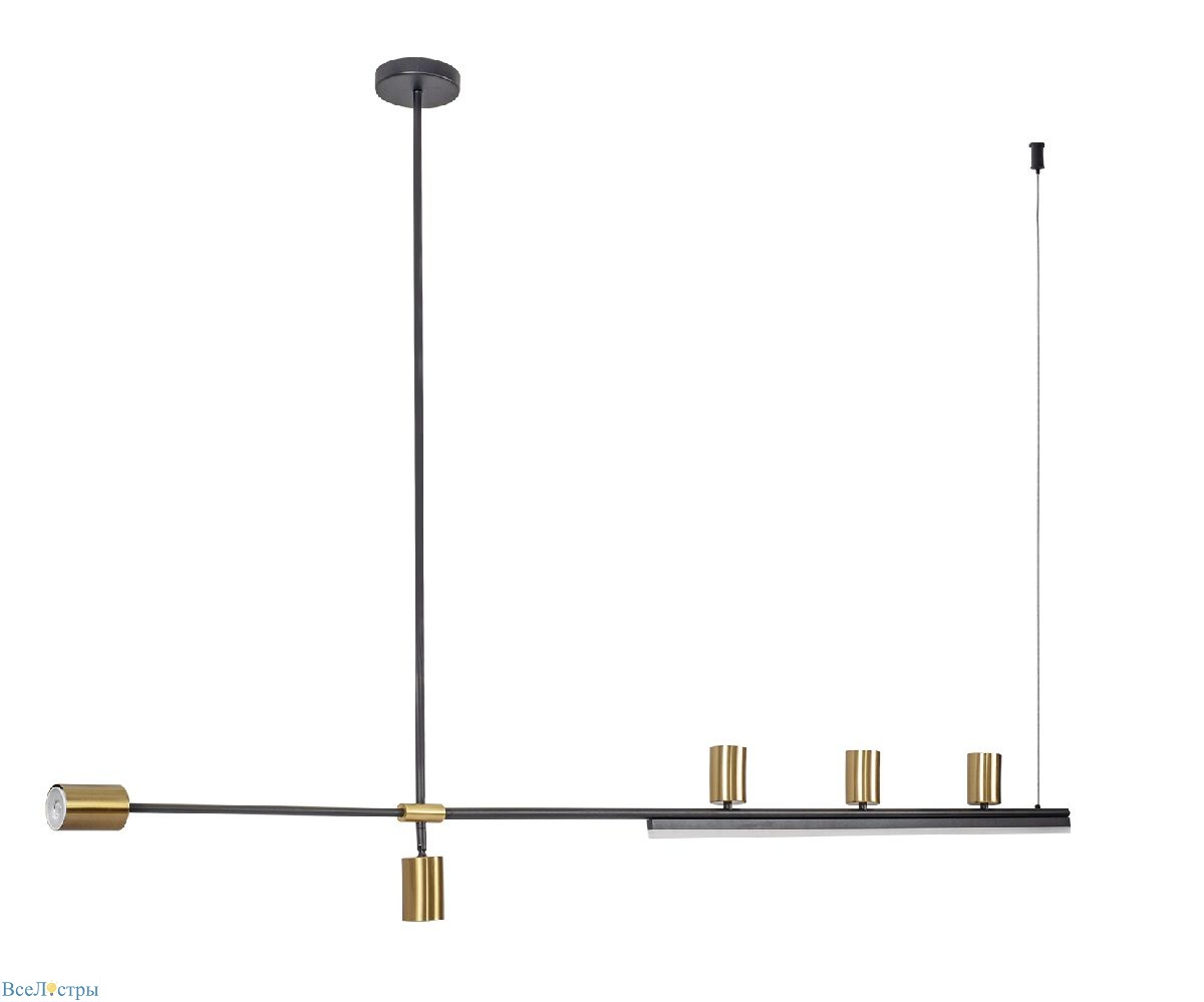 люстра на штанге kink light рия 07618-150,36