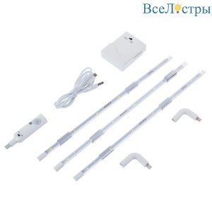 Мебельный светодиодный светильник (UL-00002889) Uniel ULM-F42-3W/4200K Sensor IP20 White