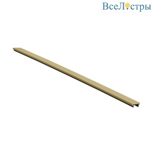 Декоративная заглушка желоба трека Denkirs Shine Base TR5737-SB