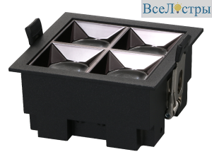 Встраиваемый светодиодный светильник Fiberli XL003-4T(W) 12130306