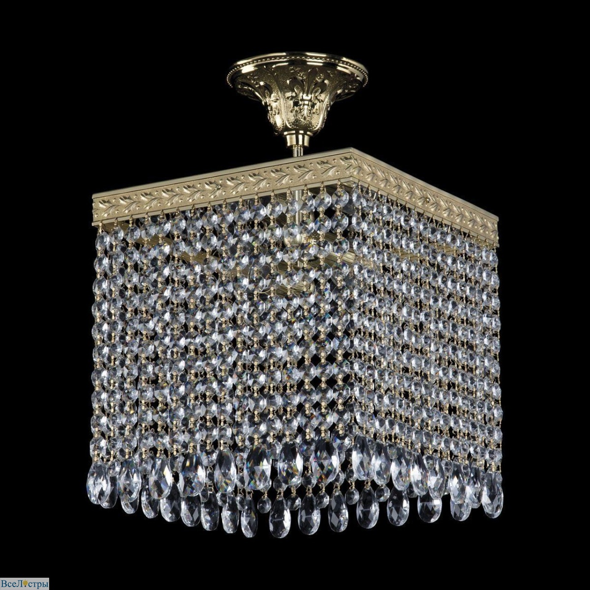 потолочная люстра bohemia ivele 19202/25iv g