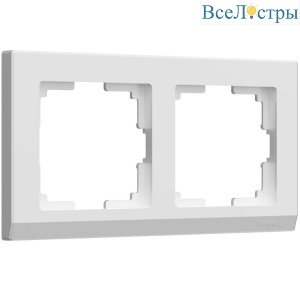 Рамка на 2 поста Werkel Stark белый W0021801 4690389161766