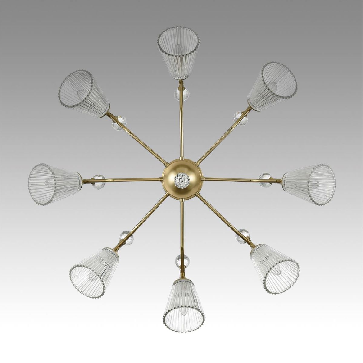 люстра на штанге lumion aurica 8046/8c