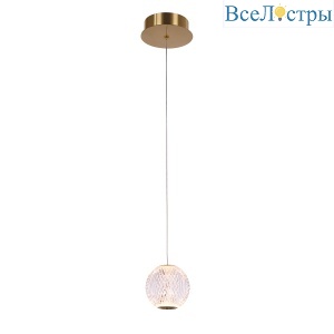 Подвесной светильник Elliot Diamante MD20001012-1A gold Delight Collection