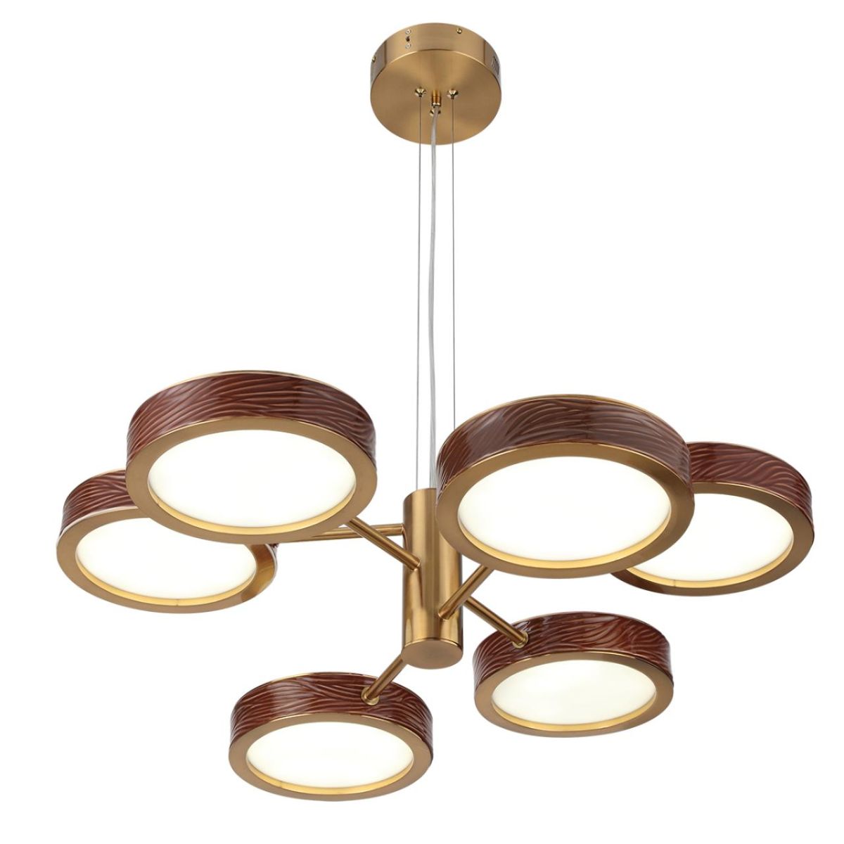 подвесная люстра odeon light l-vision riviera 5450/99lb