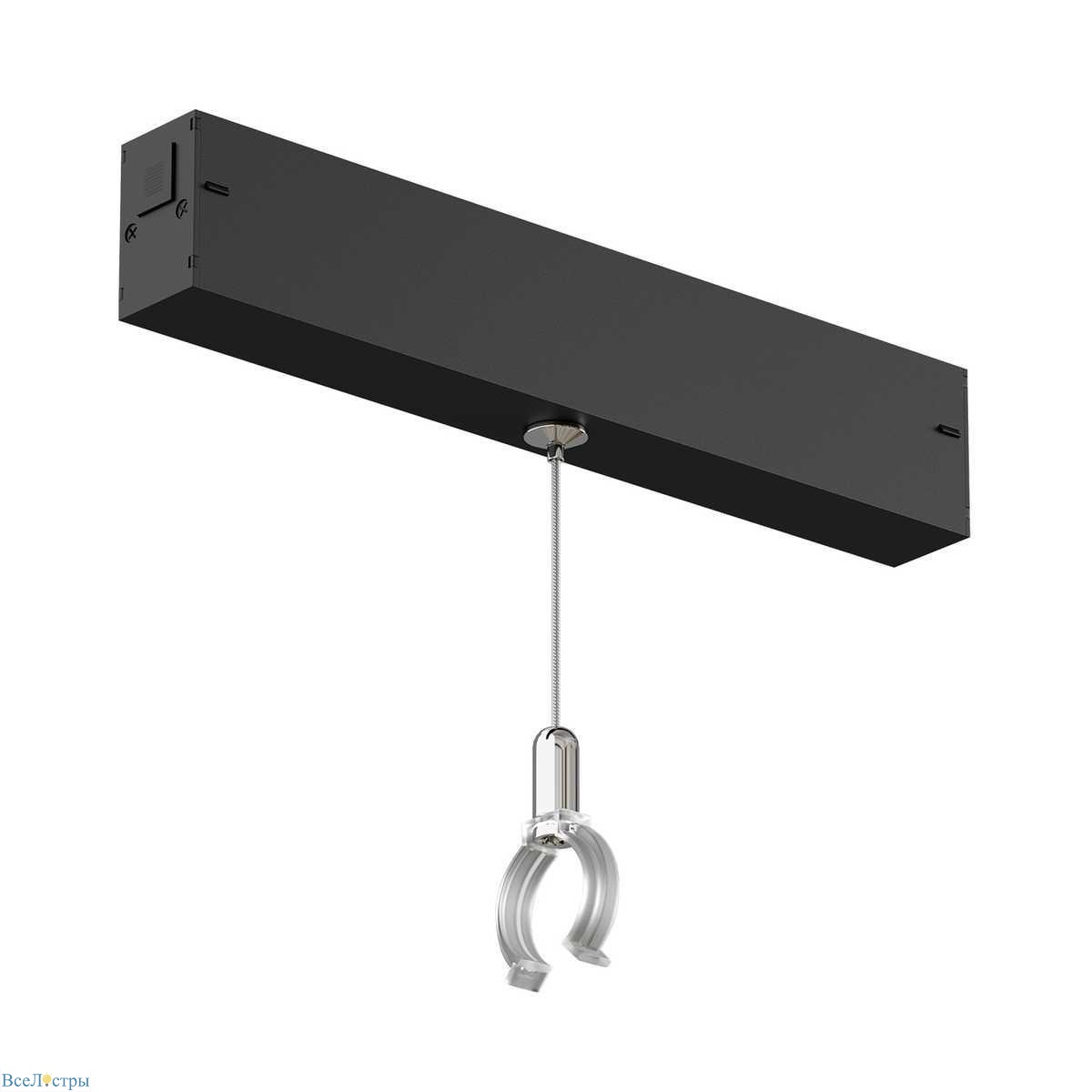 фиксатор  трекового светильника denkirs smart ray dk8064-bk