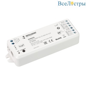Диммер Arlight SMART-PWM-102-72-MIX-PD-SUF (12-36V, 2x5A, ZB, 2.4G) 035310