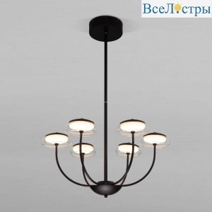 Люстра на штанге Eurosvet Fungo 50388 LED черный a068861