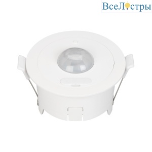 Датчик движения Arlight ARL-SENS-801-14-12-IN White (230V/3V, PIR, 433MHz) (IARL, IP20 Пластик) 058342