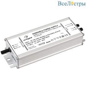Блок питания Arlight ARPV-UH24150-PFC-DALI2-PH (24V, 6.3A, 150W, IP67) 026126(2)