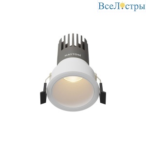 Встраиваемый светильник Maytoni Technical Dip DL116-10W-3K-W