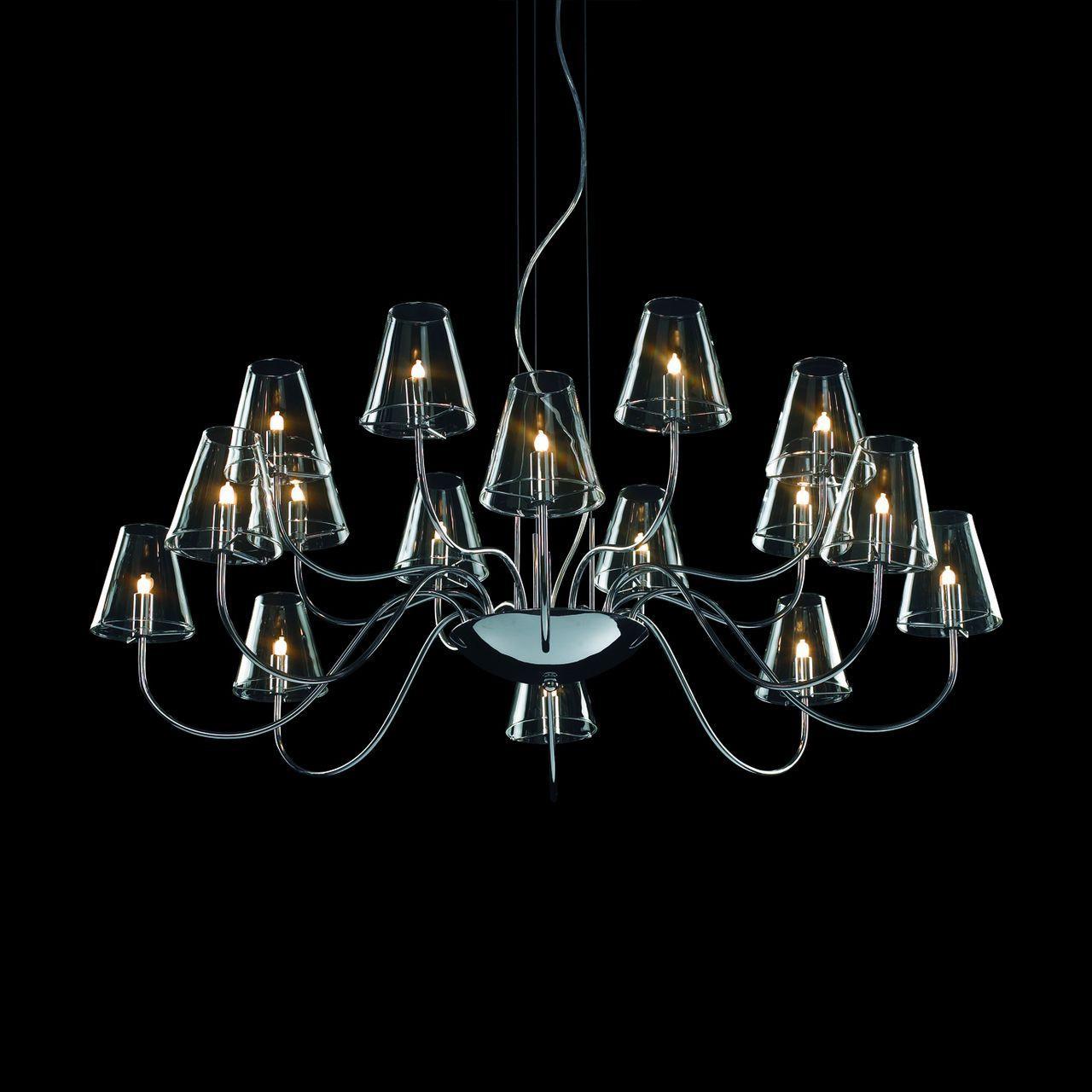 подвесная люстра lightstar diafano 758164