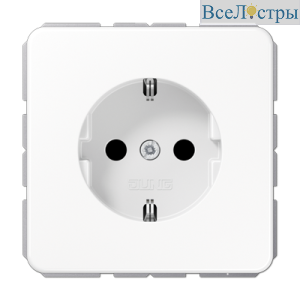 Розетка 2K+З Jung CD1520WW