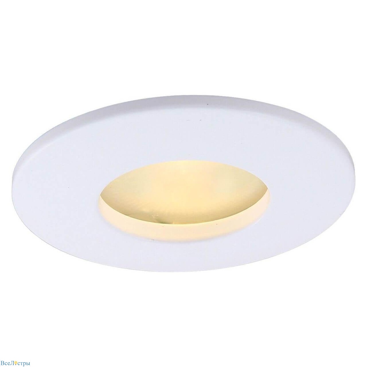 встраиваемый светильник arte lamp aqua a5440pl-1wh