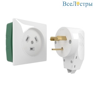 Розетка с вилкой для электроплиты Werkel 4690389170805 W1189201