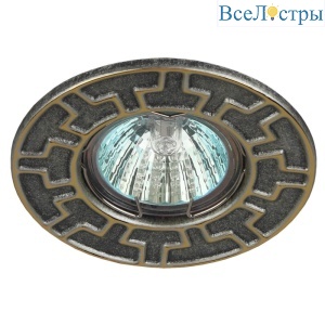 Встраиваемый светильник ЭРА ST5 GD/SS Б0036486