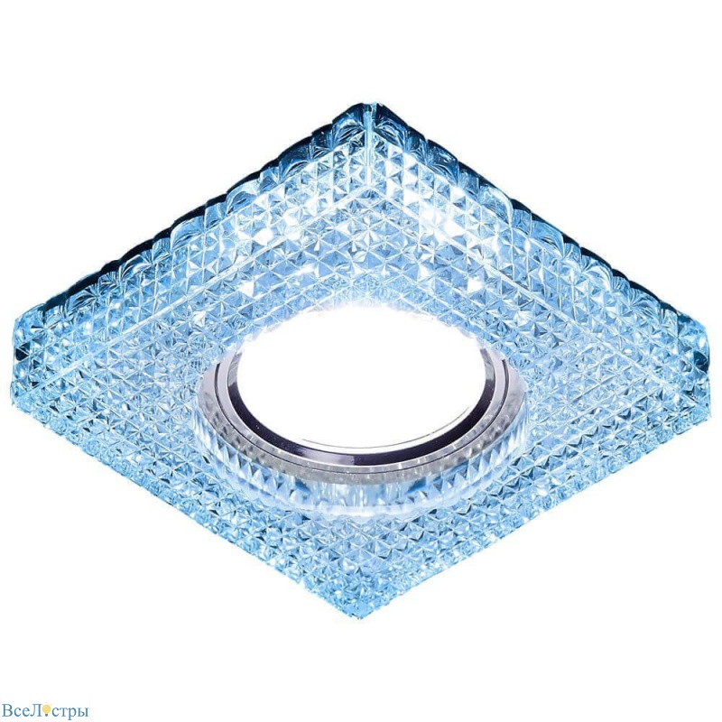 встраиваемый светодиодный светильник ambrella light led s272 cl/cld