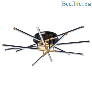 Потолочная светодиодная люстра Arte Lamp Fernando A2199PL-6BK