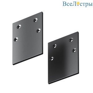Заглушка торцевая (2 шт.) Maytoni Magnetic track system Gravity TRA010EC-41B