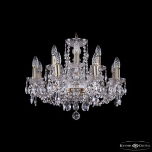 Подвесная люстра Bohemia Ivele Crystal 1402/8+4/195 Pa