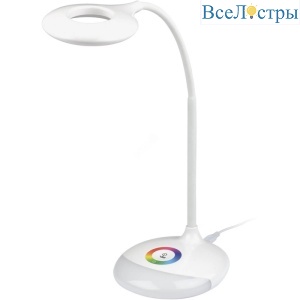 Настольная лампа (UL-00001496) Uniel TLD-535 White/LED/250Lm/5500K/Dimmer