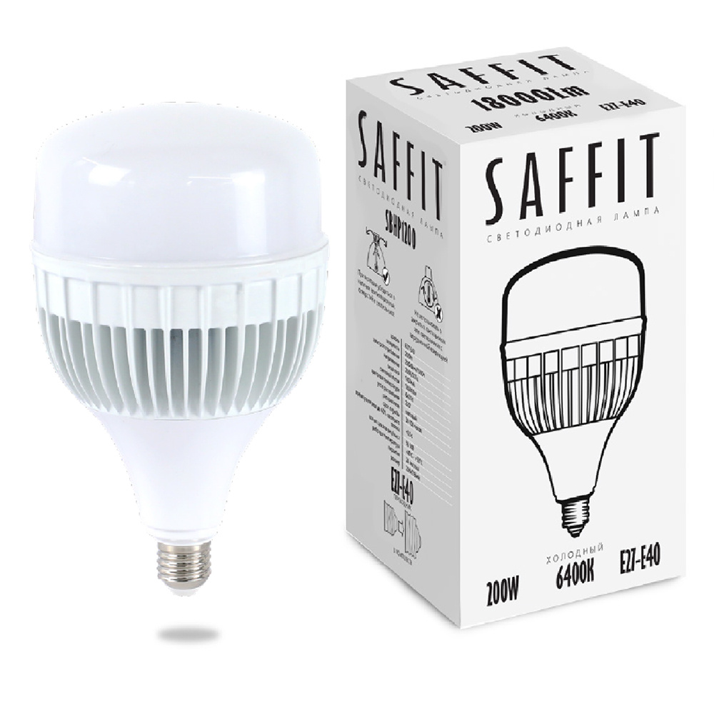 лампа светодиодная feron e27 e40 200w 6400k sbhp1200 55268