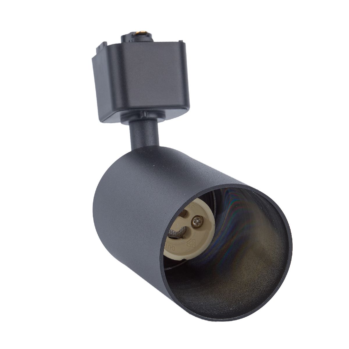 трековый однофазный светильник volpe ubl-q324 gu10 black ul-00012466