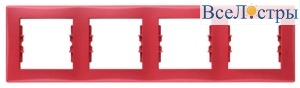 Рамка 4-постовая Schneider Electric Sedna SDN5800741
