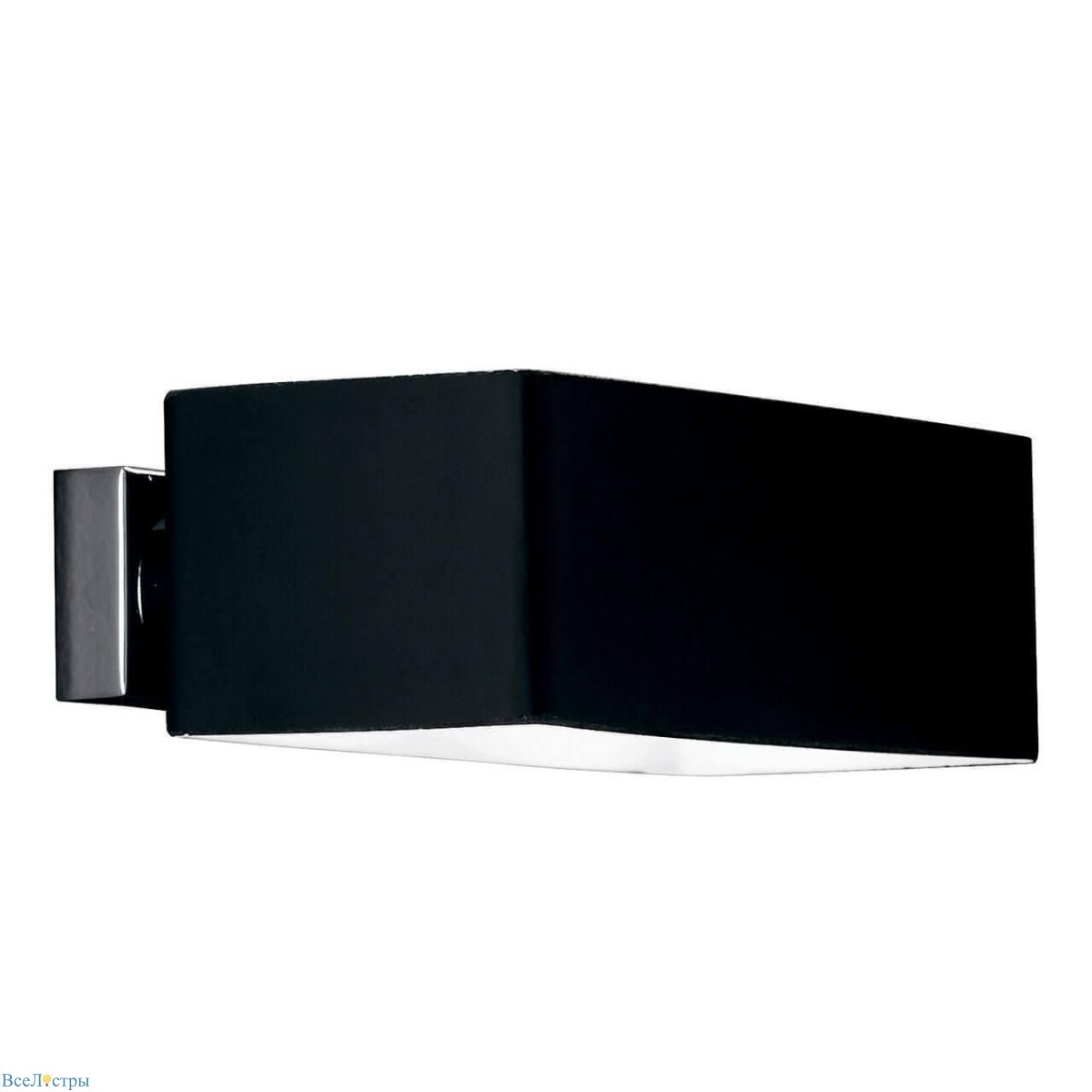 настенный светильник ideal lux box ap2 nero 009513