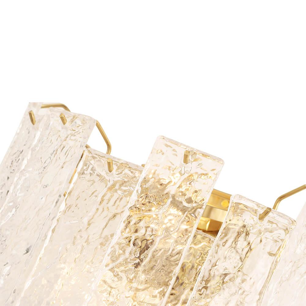 бра crystal lux ricardo ap3 brass