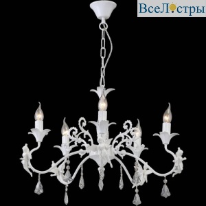 Подвесная люстра Arte Lamp Angelina A5349LM-5WH