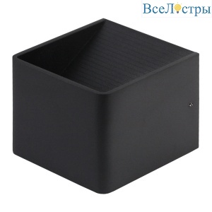 Настенный светодиодный светильник ЭРА WL3 BK Б0034598
