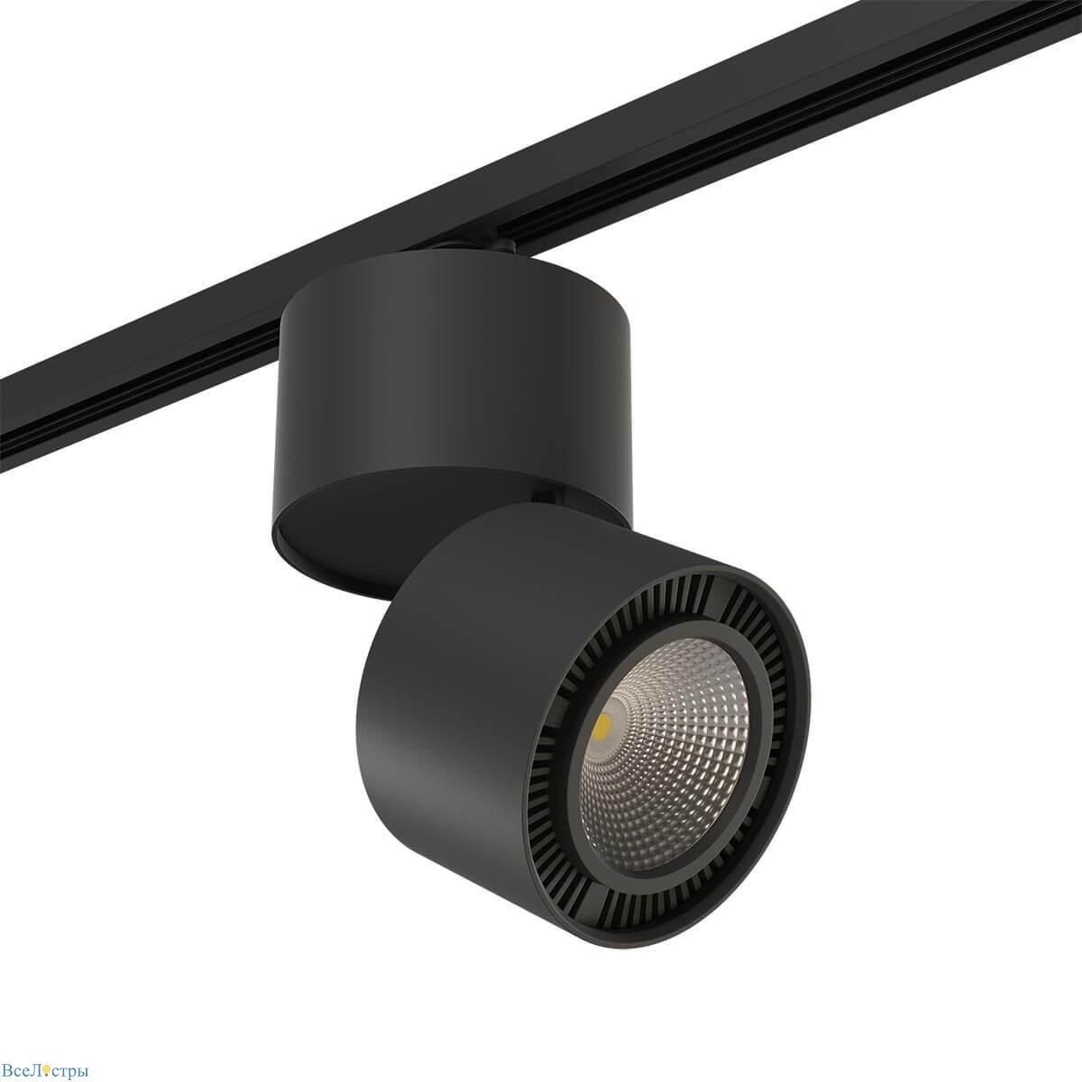 трековый светодиодный светильник lightstar forte muro (592067+213837) a1t213837