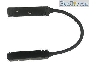 Коннектор питания угловой iLedex Vision CORNER POWER CONNECT 4822-L380-BK
