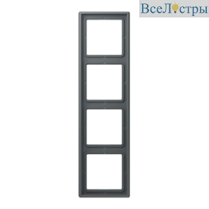 Рамка четырехместная Jung LC984202