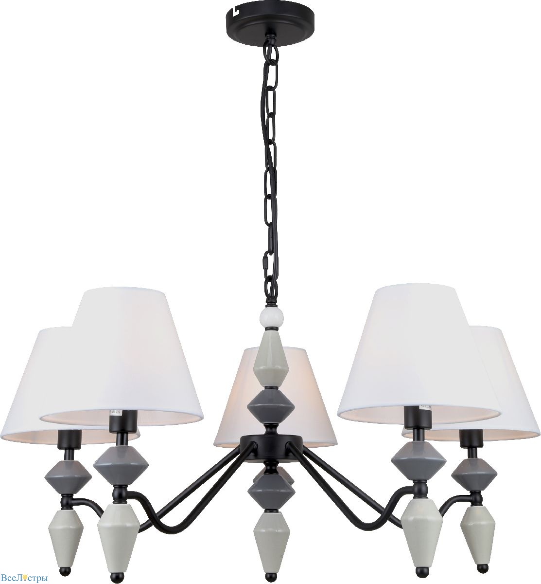 подвесная люстра rivoli alisia 2096-305 б0066427