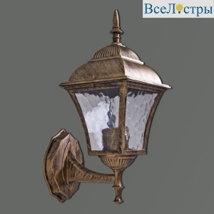 Уличный настенный светильник Reluce 08243-0.2-001W BKG
